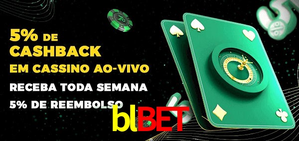 Promoções do cassino ao Vivo blbet